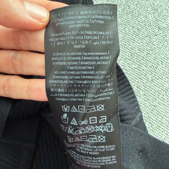 Guess by Marciano Black Sweater with Copper Buttons - Picture 8 of 16